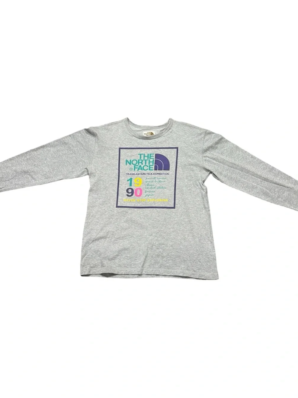 Vintage 1990 North Face Trans-Antarctica Long Sleeve